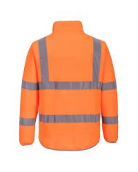 Eco Hi-Vis Polar Fleece Jacket, Men's
